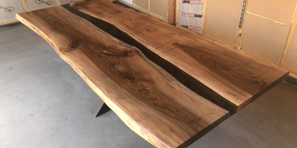 Epoxy tafel zwart