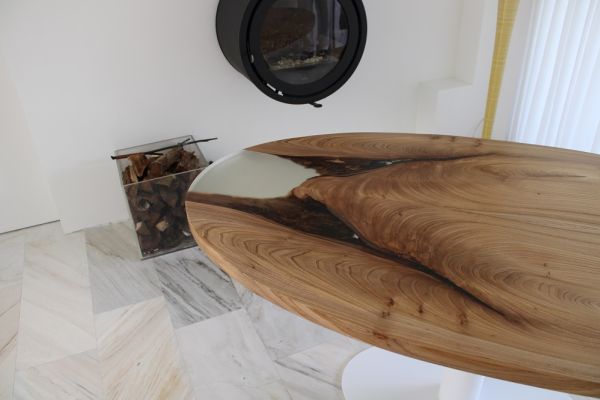 Tafel ovale vorm