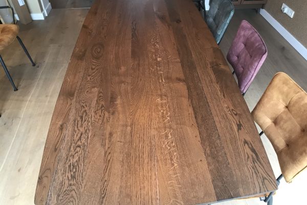Deens ovale eettafel zwart