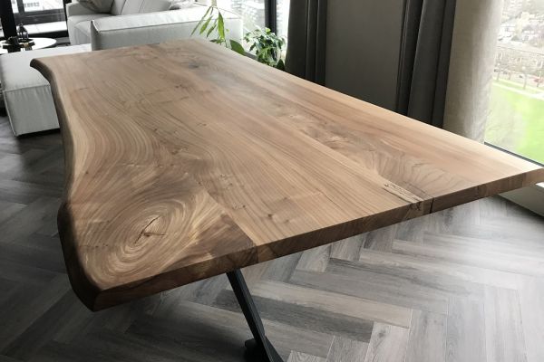 Boomstam iepen houten