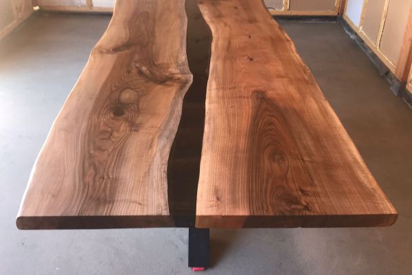 River tafel met zwart