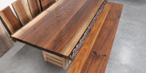 Omhulde epoxy tafel kopen