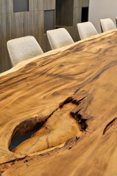 Eettafel suar hout 300 cm