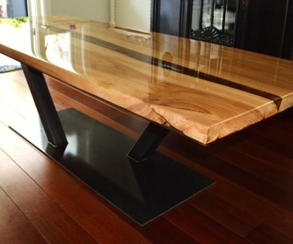 Boomstam iepen houten