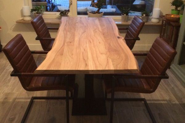 Boomstam iepen houten