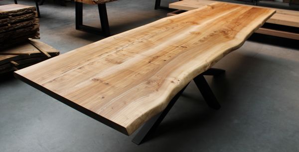 Boom eettafel hout