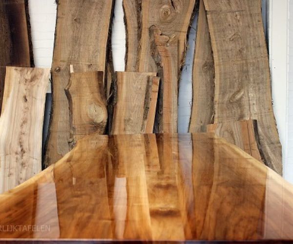 Boomstam iepen houten