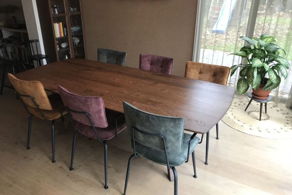 Tafel ovale vorm